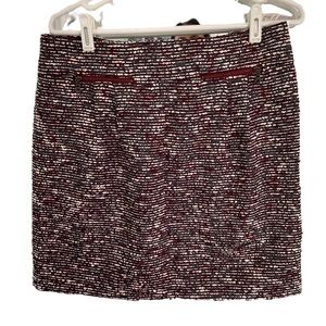 NWT Loft boucle mini skirt size 8